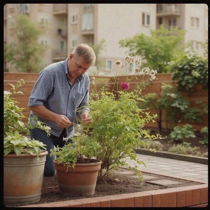 małe ogrody miejskie